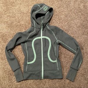 Lululemon zip-up sweatshirt, size 4